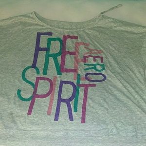 "Free Spirit" Aeropostale Crop Top